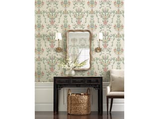 Rifle Paper Co. Second Edition Beige Red Luxembourg Wallpaper