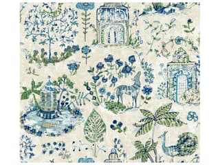 York Wallcoverings Antonina Vella Sapphire Garden Dreams Wallpaper