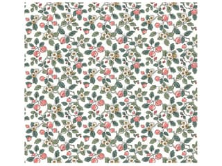 York Wallcoverings Antonina Vella Pink Berry Vines Wallpaper