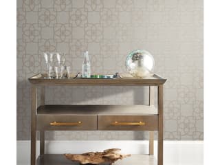 Antonina Vella Dazzling Dimensions Volume II Light Grey Light Brown Serendipity Wallpaper