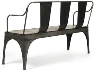 Zentique Adrienne Iron Accent Bench