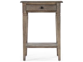 Zentique Square Wood End Table - Thumbnail 2