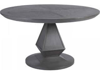 Artistica Appellation Round Wood Gray Dining Table