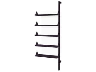 Gus* Modern Branch Ash Black Bookcase