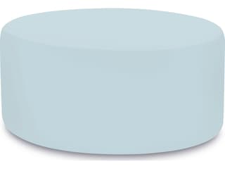 Howard Elliott Universal Round Ottoman Cover in Seascape Breeze
