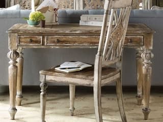 Hooker Furniture Chatelet Light Wood Brown Hardwood Writing Desk