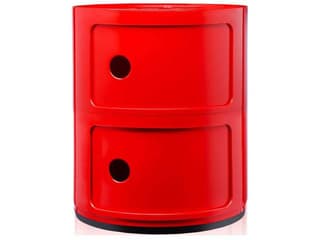 Componibili Red File Cabinet