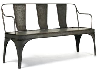 Zentique Adrienne Iron Accent Bench - Thumbnail 3