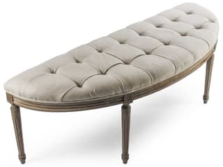 Louis Curved Bench - Thumbnail 2