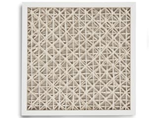 Zentique Diagonal Lines Abstract Paper Shadow Box - Thumbnail 2