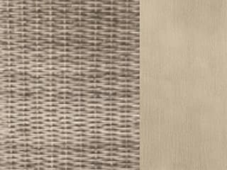 Seating Frame Finish: Barley Wicker and Flax Aluminum