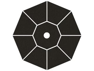 Fabric: Sunbrella Black