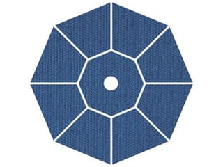 Fabric: Sunbrella Pacific Blue