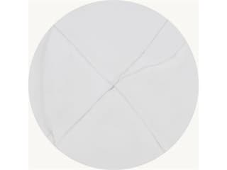 Table Top Style: White Marble Facets Slate