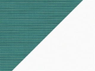 Finish and Sling: Textured White with Dupione Lagoon Sling