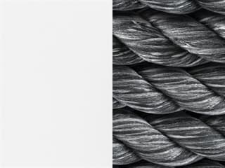 DuraRope Detail: Tex White Frame with Gray Durarope