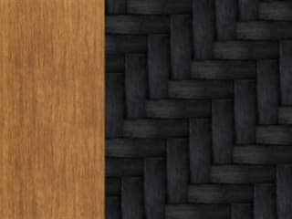 Light Finish: Natural and Black