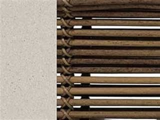 Table Top Finish: Raffia and Travertine