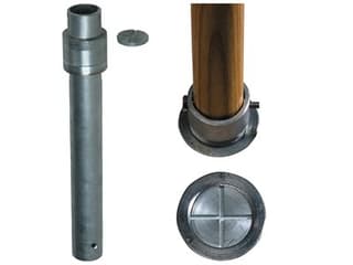 Mount Kit or Base: "In-Ground Gopher Sleeve, 16"" Flush Mount"