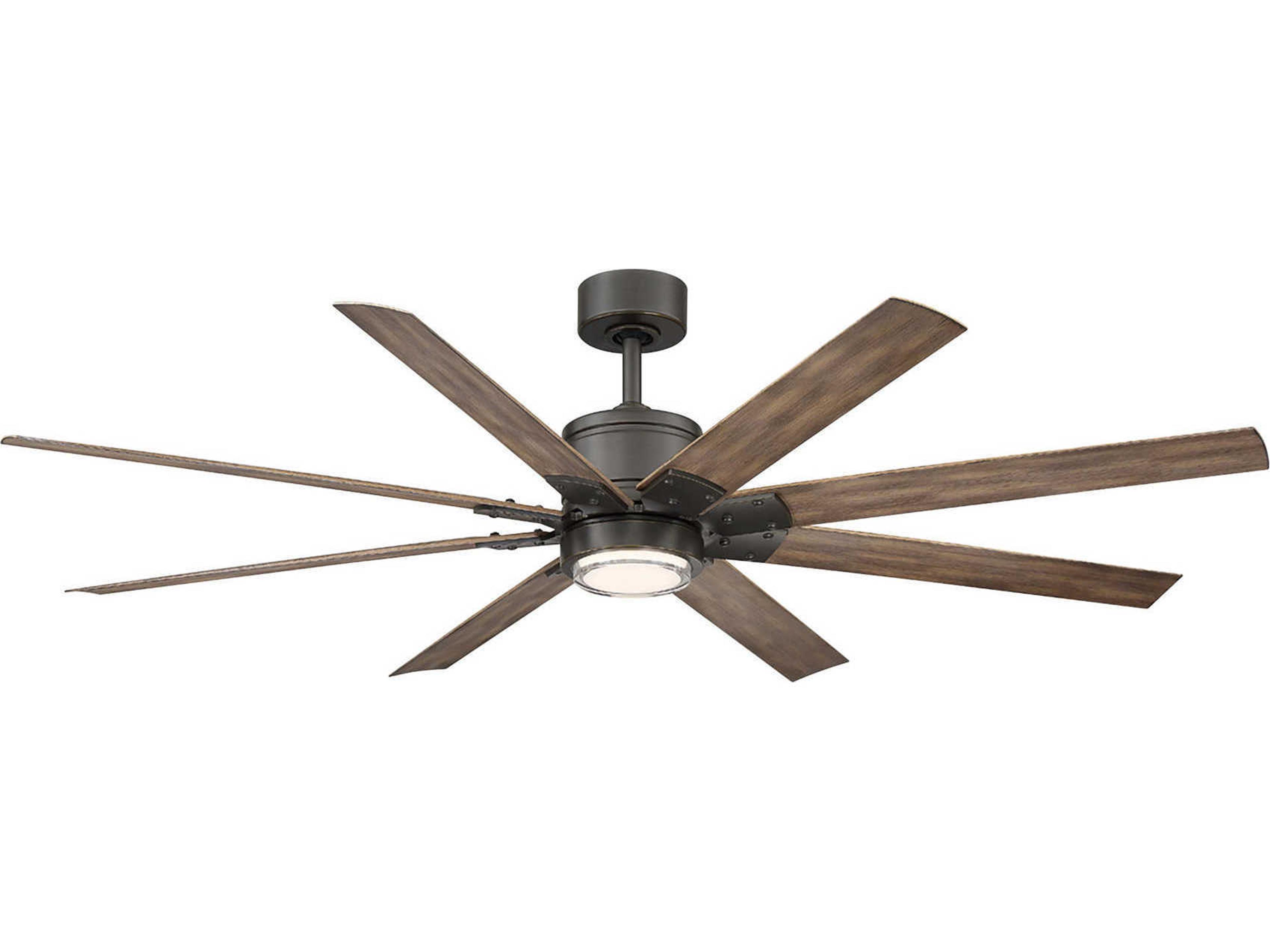 Renegade 52 Inch Oil Rubbed Bronze Smart LED Ceiling Fan