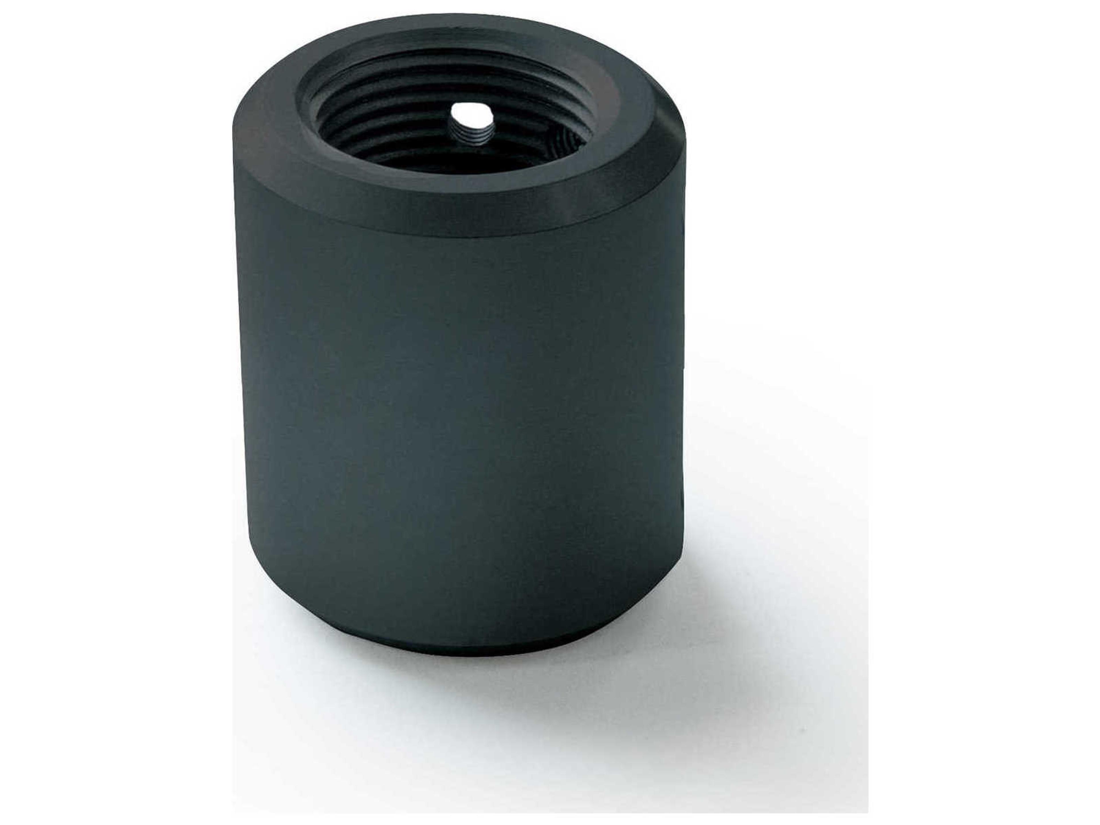 Downrod Coupler for Ceiling Fans Matte Black