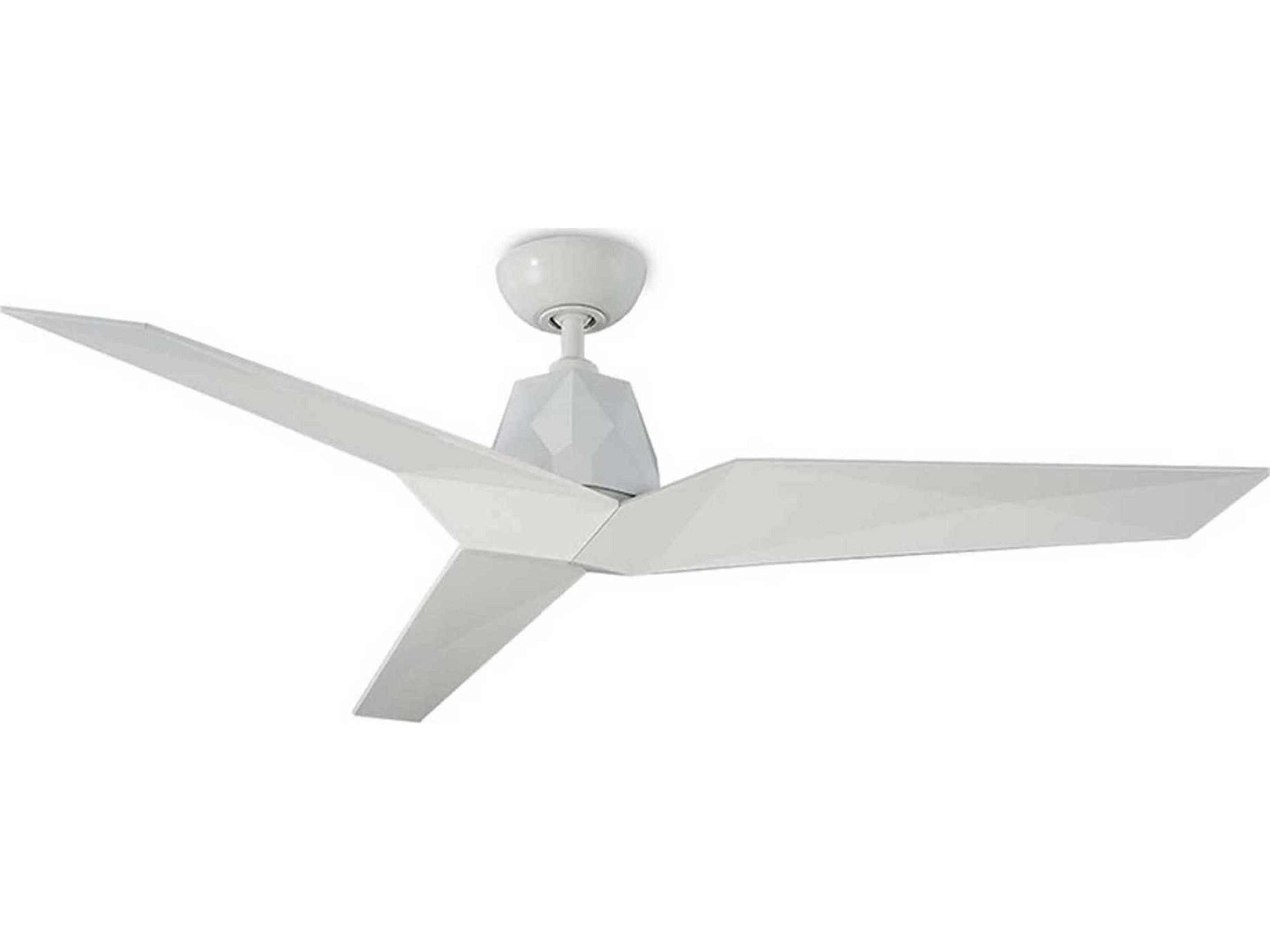 Vortex 60 Inch Smart Ceiling Fan Gloss White
