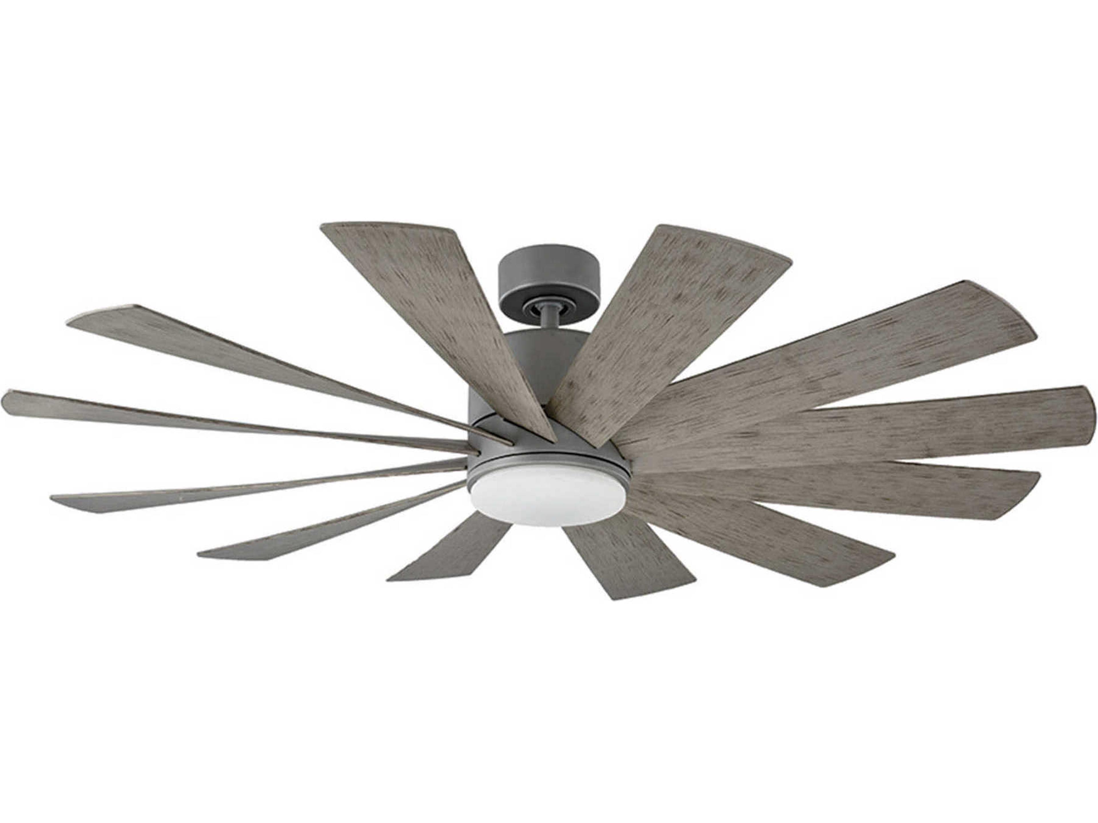 Windflower 60 Inch Smart Ceiling Fan with LED Light