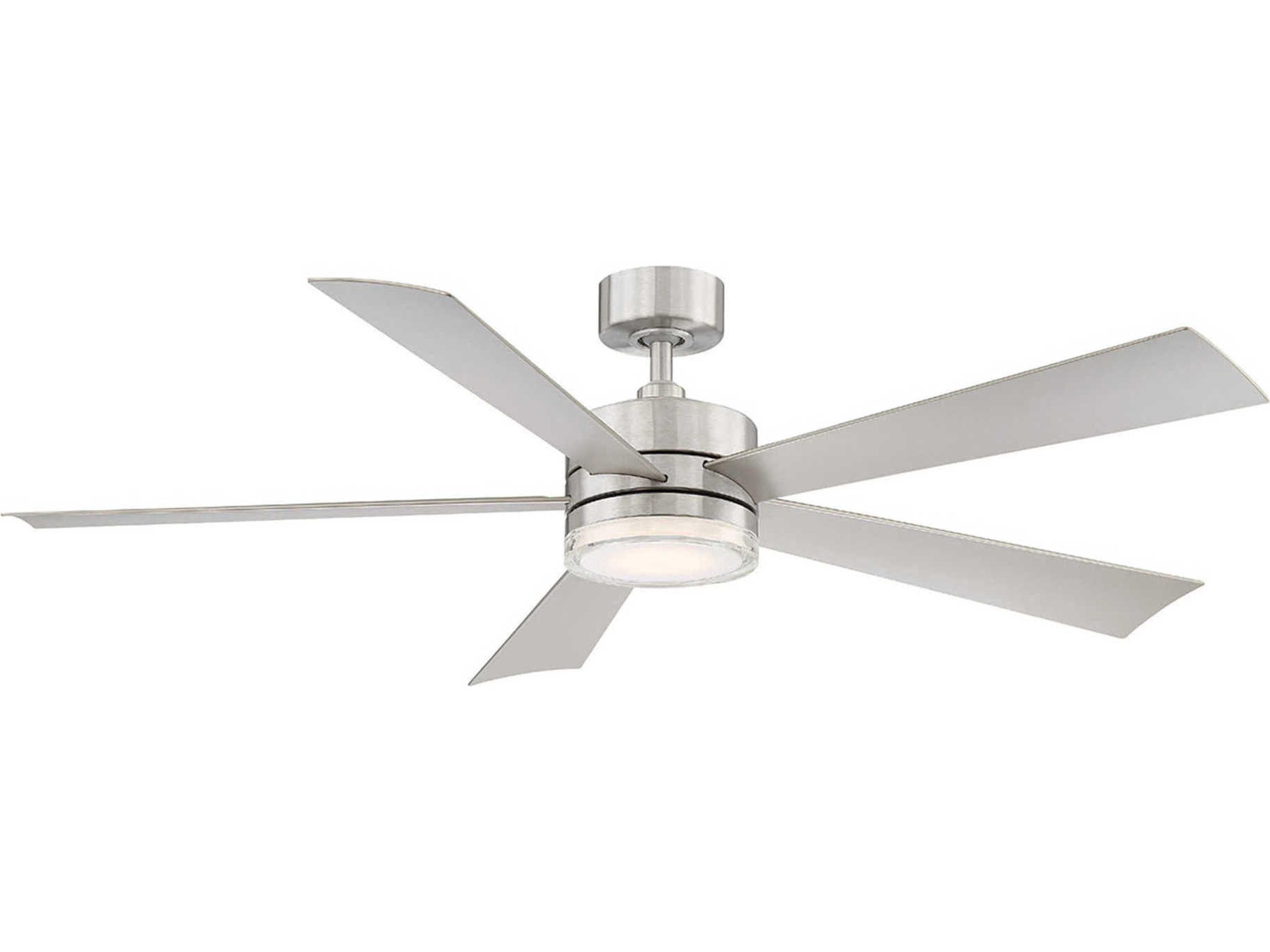 Wynd 60 Inch LED Smart Fan in Stainless Steel