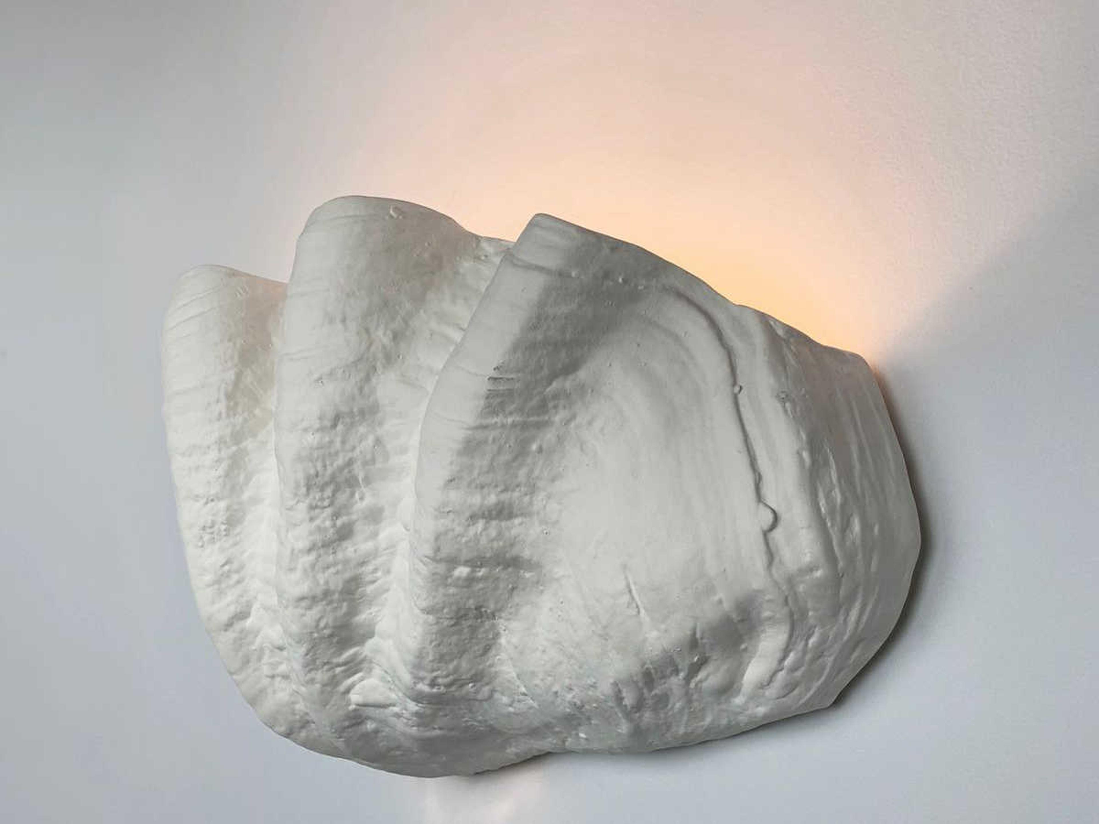 A19 Fiji 2-Light White Wall Sconce