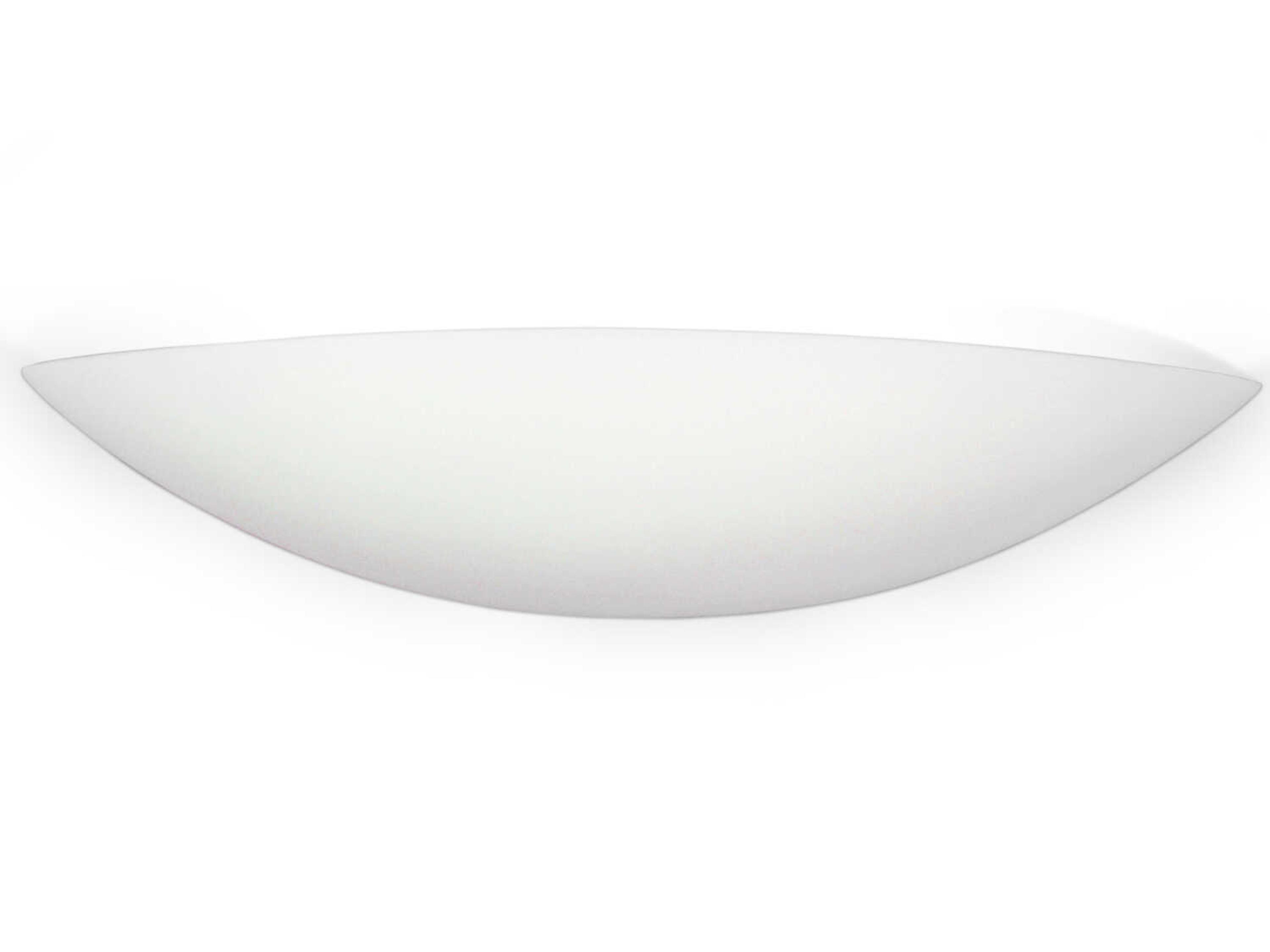 Maui 1-Light White ADA Wall Sconce