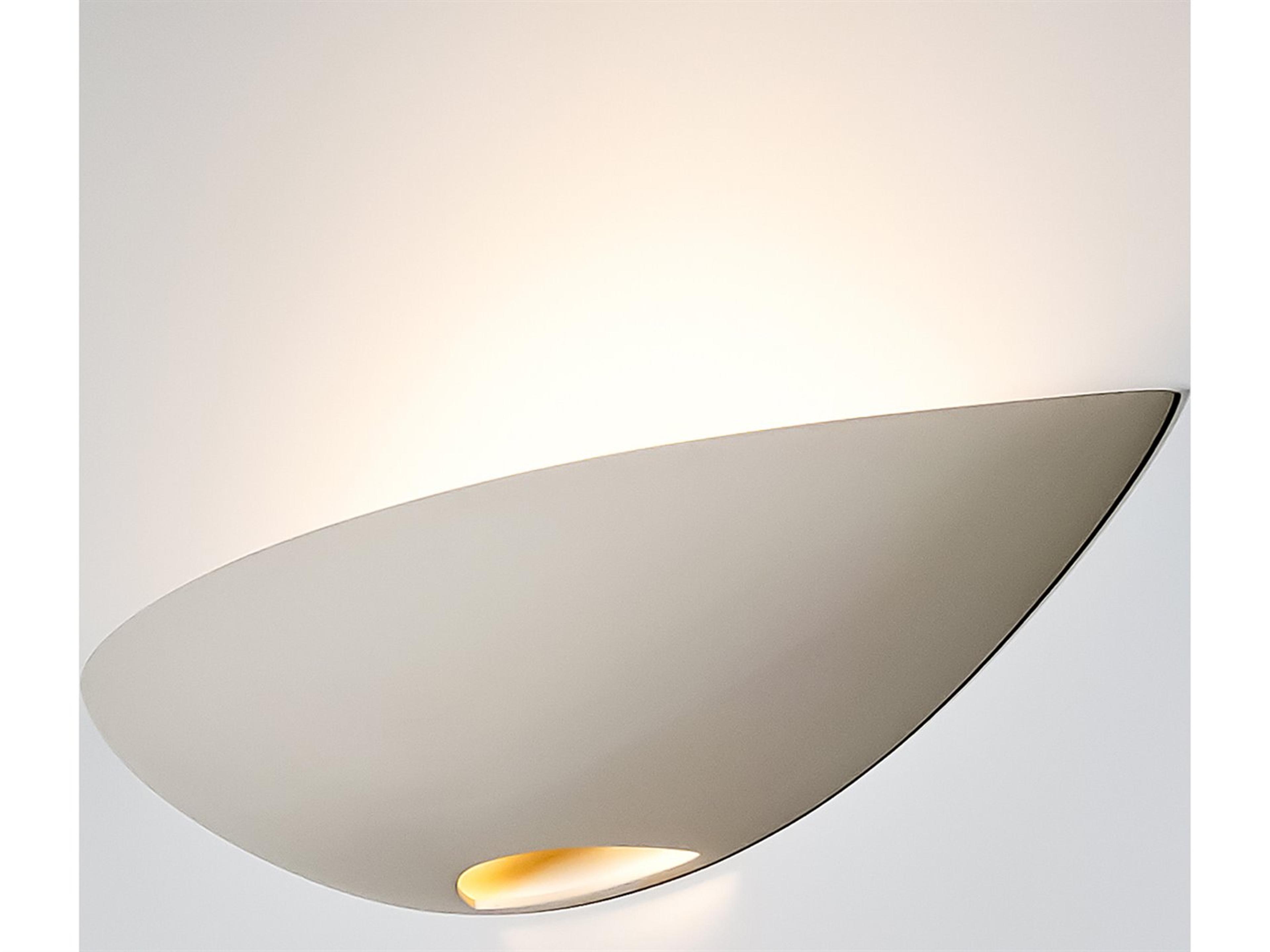 A19 Great Oahu 2-Light White Wall Sconce