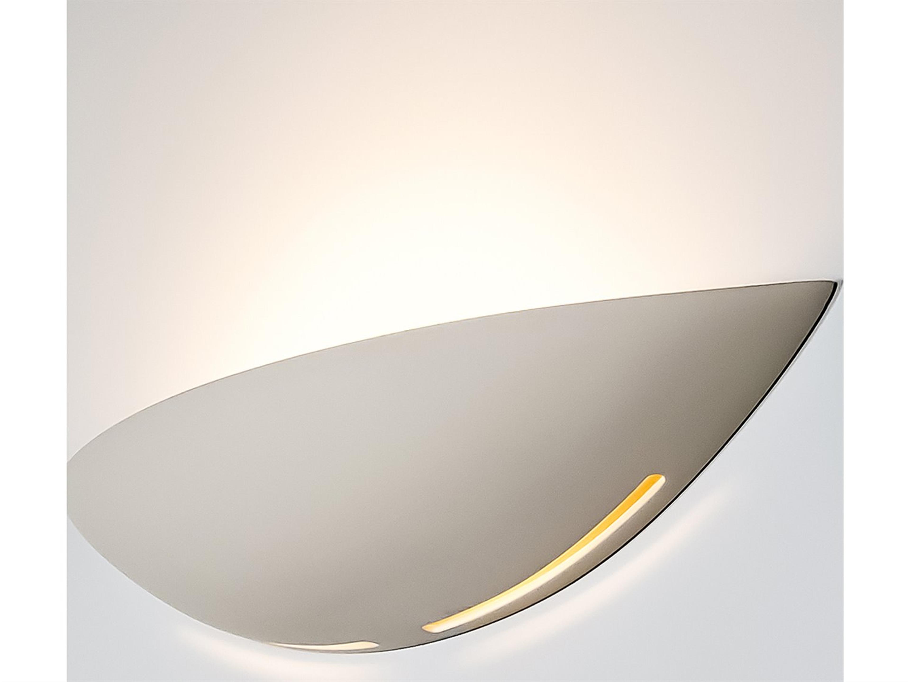 A19 Great Kauai 2-Light White Wall Sconce