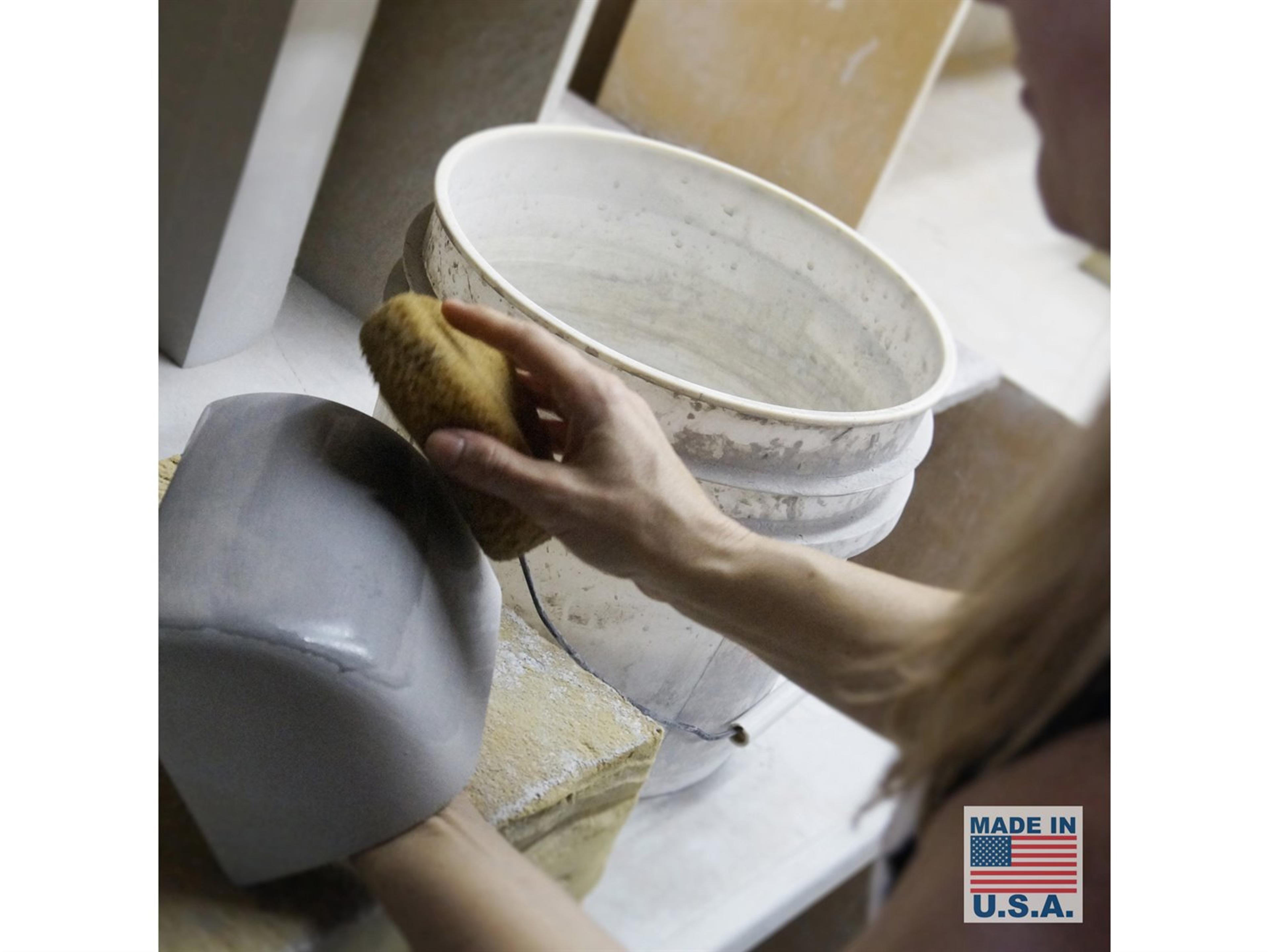 A19 Balboa 1-Light White Wall Sconce