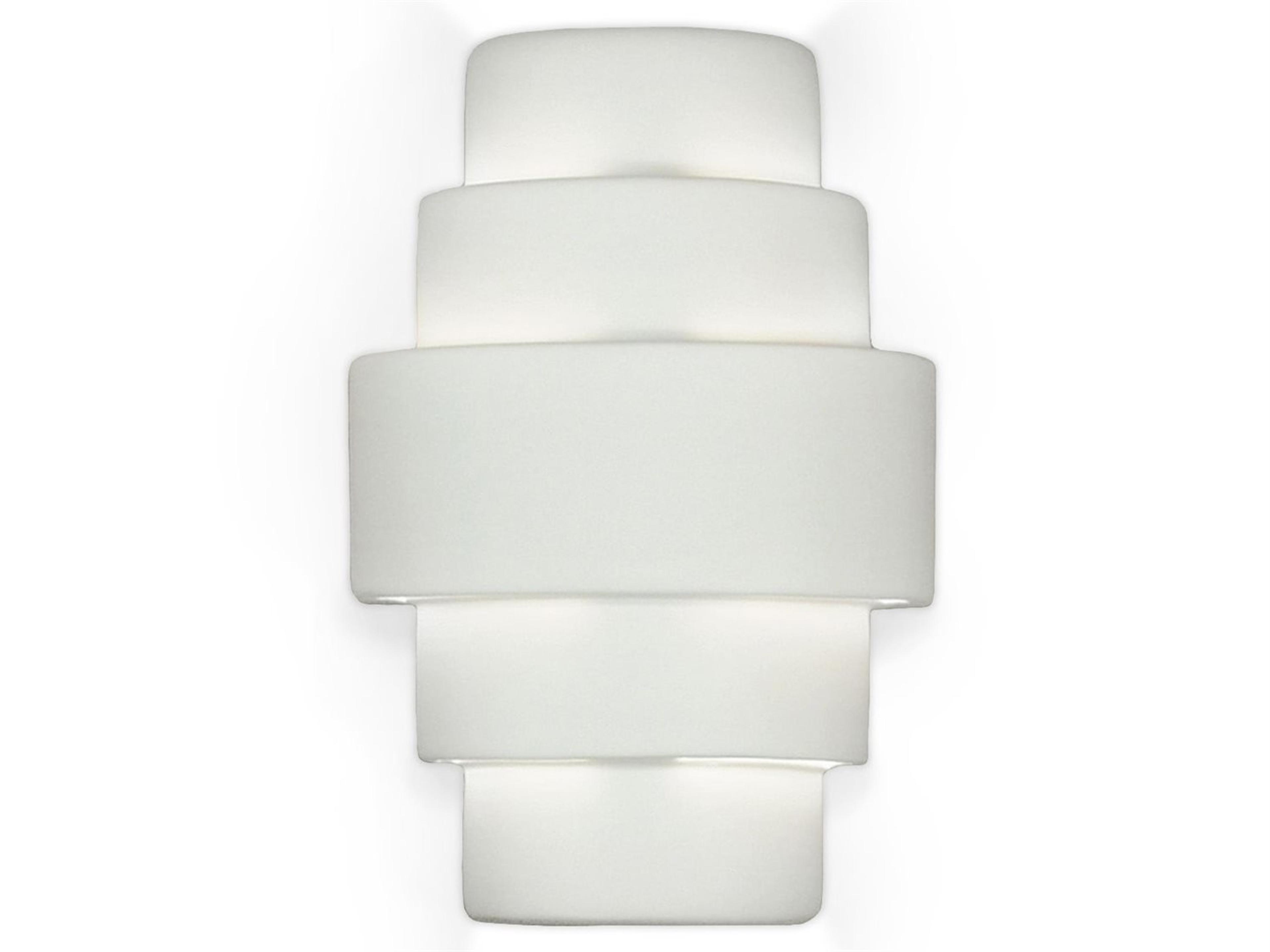 San Marcos 2-Light White Wall Sconce
