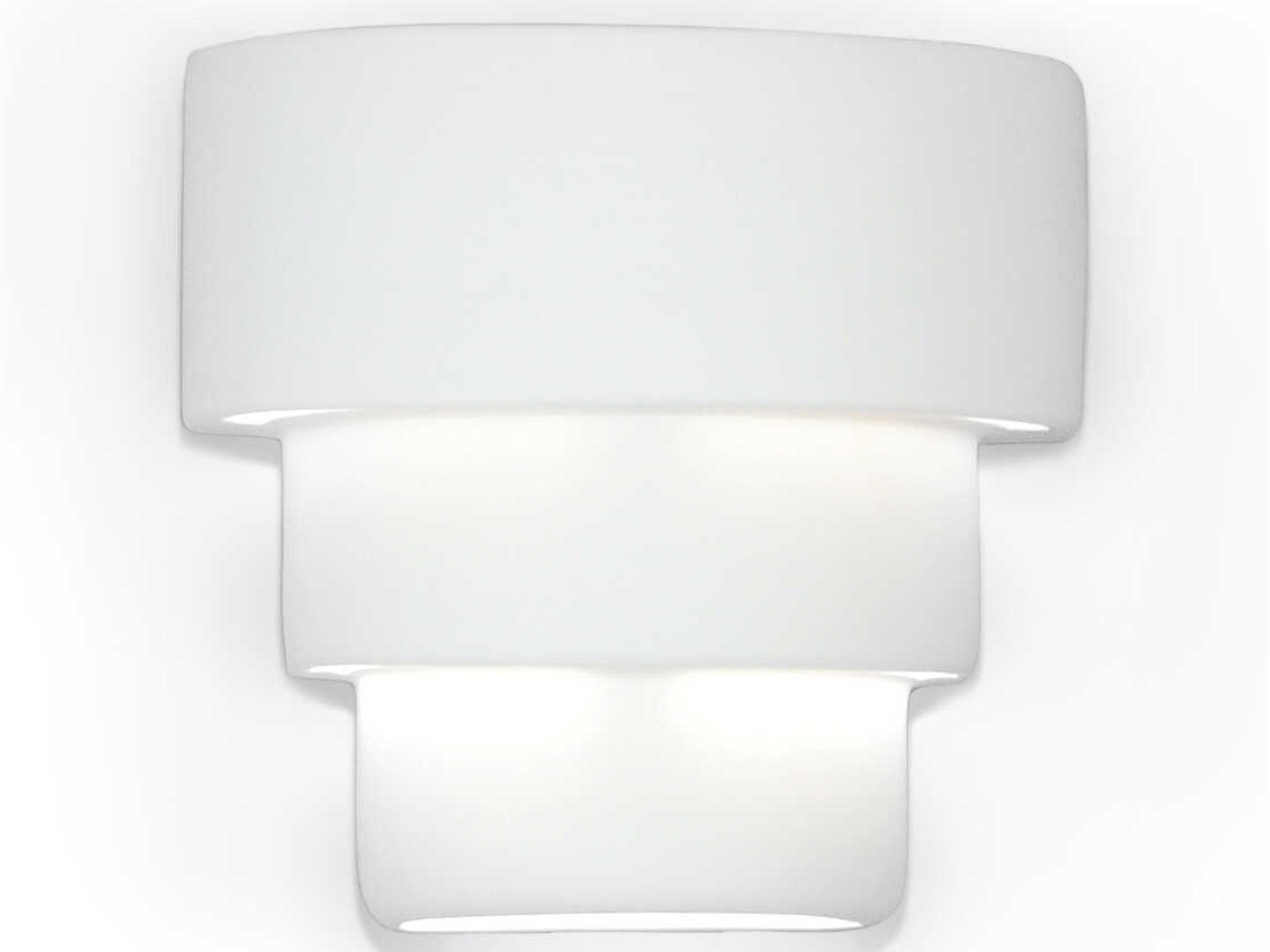 San Jose 1-Light White Wall Sconce