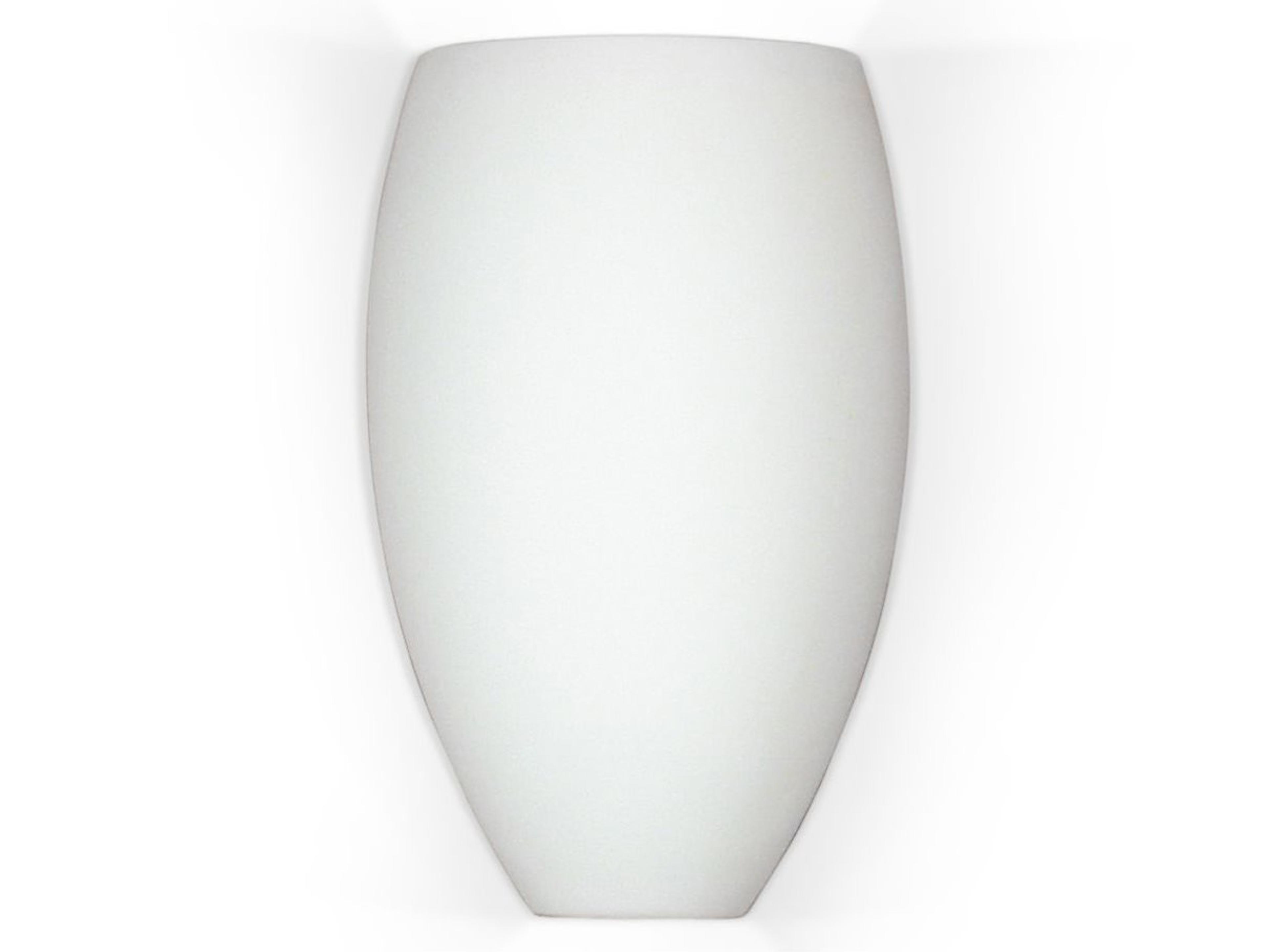Aruba 1-Light White Wall Sconce