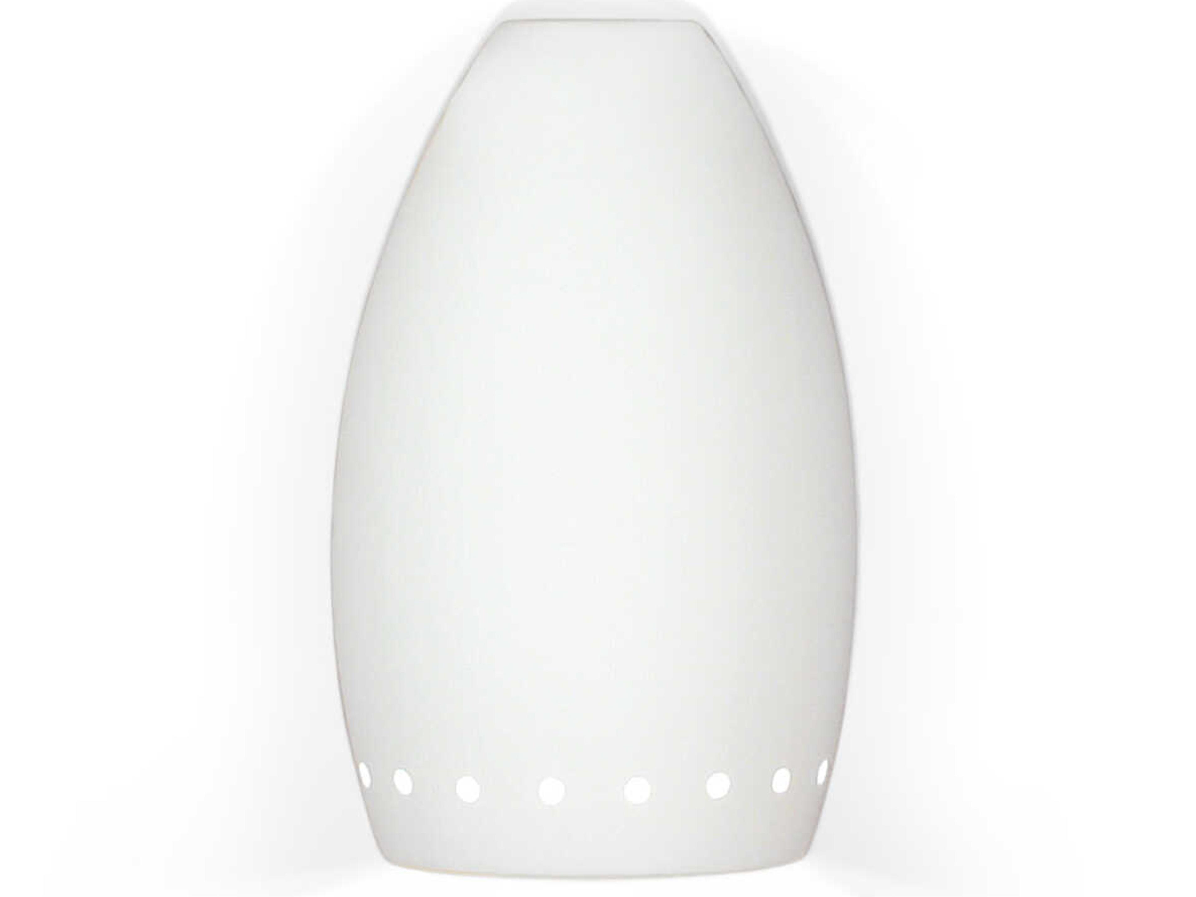Grenada 1-Light White Wall Sconce