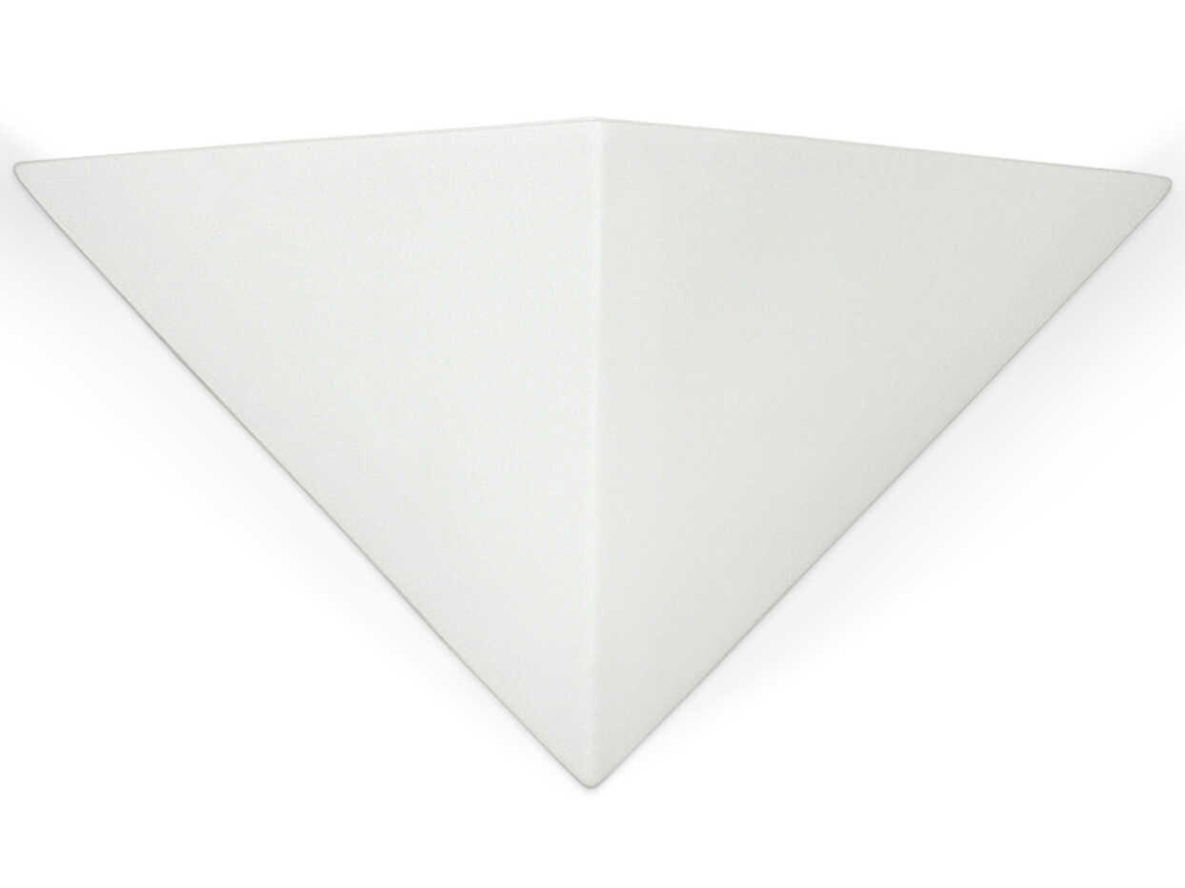 Gran Sumatra 1-Light White Wall Sconce