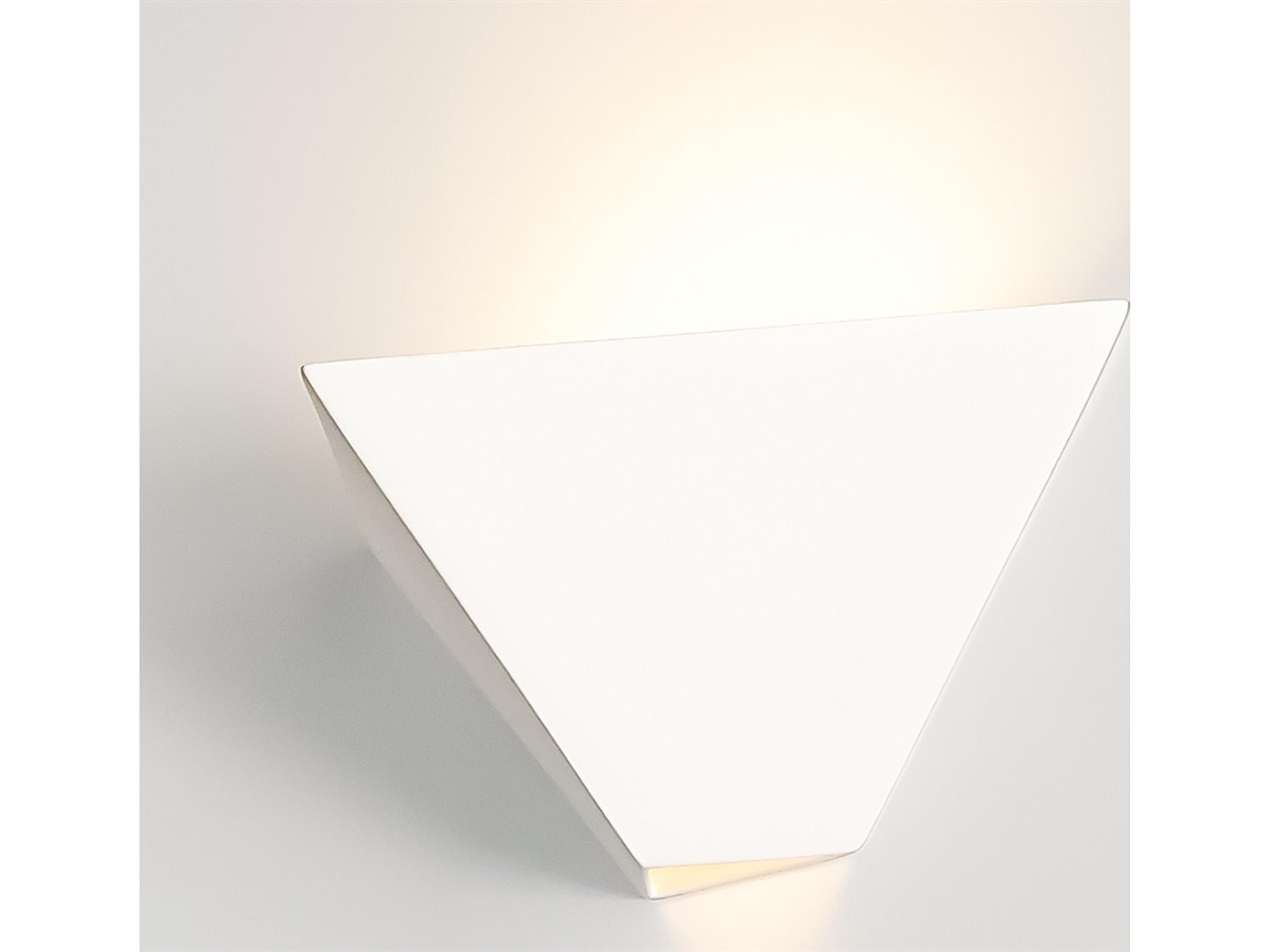 A19 Gran Java 1-Light White Wall Sconce
