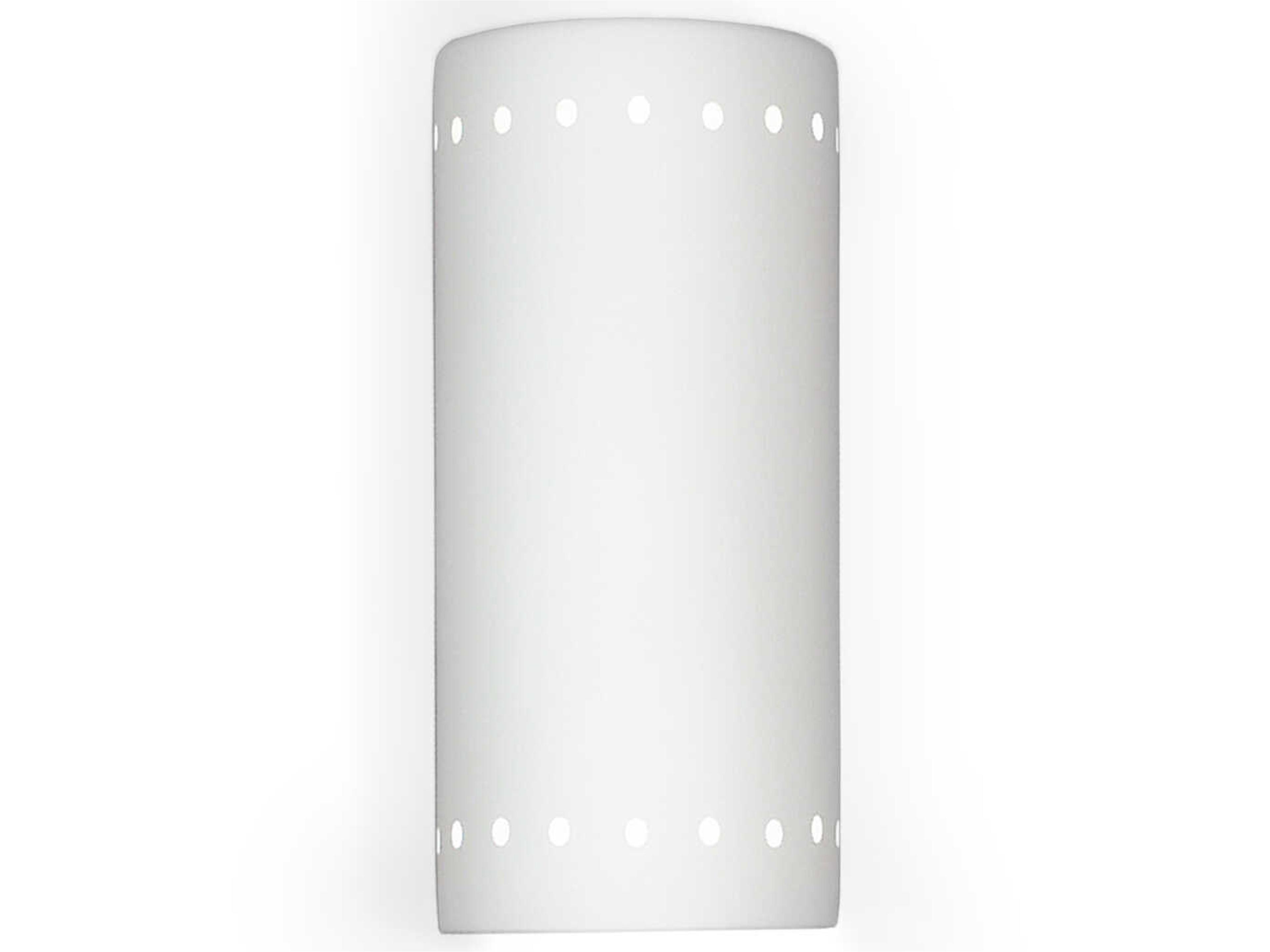 Patmos 1-Light White Wall Sconce