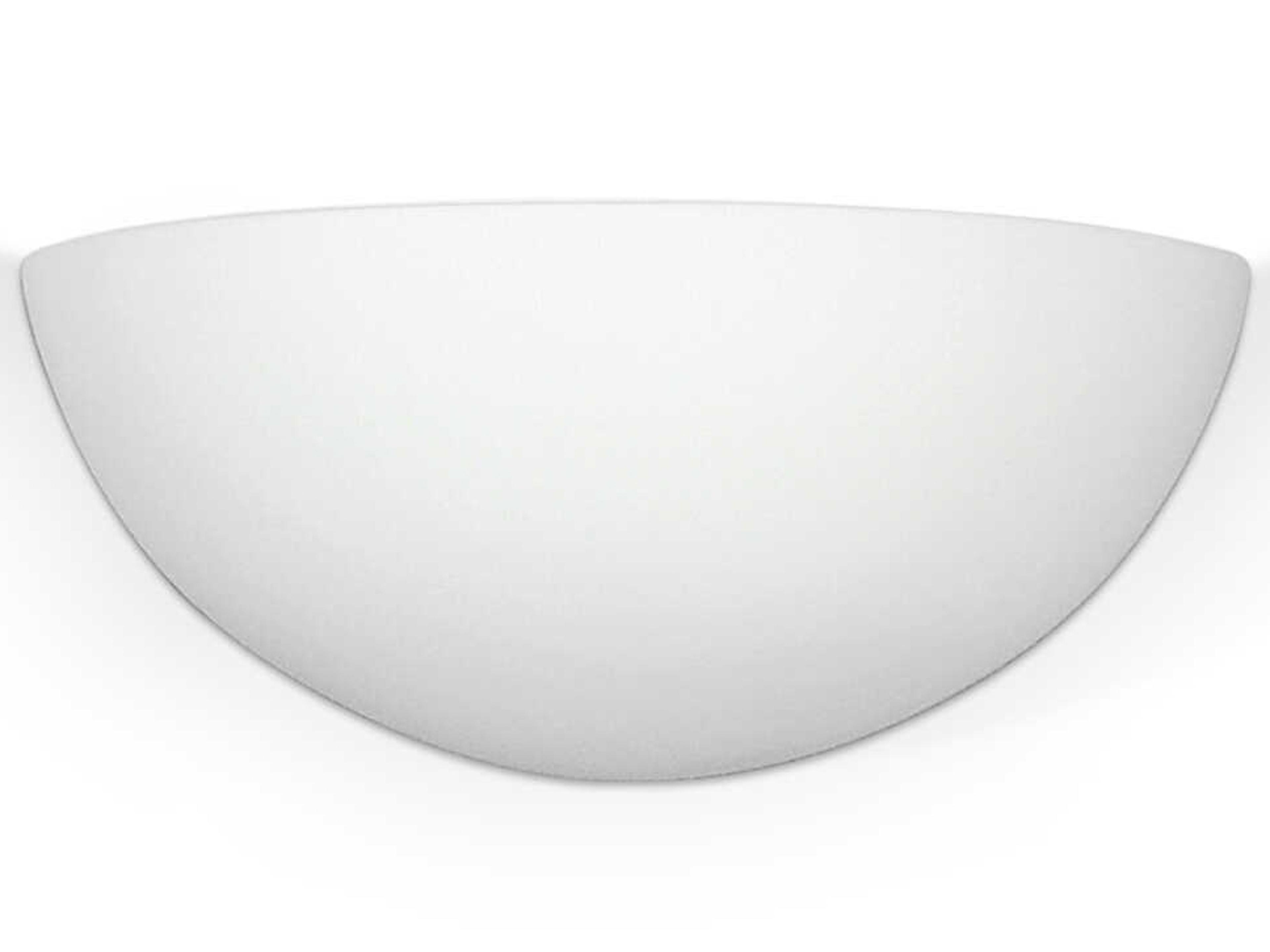 Thera 1-Light White Wall Sconce