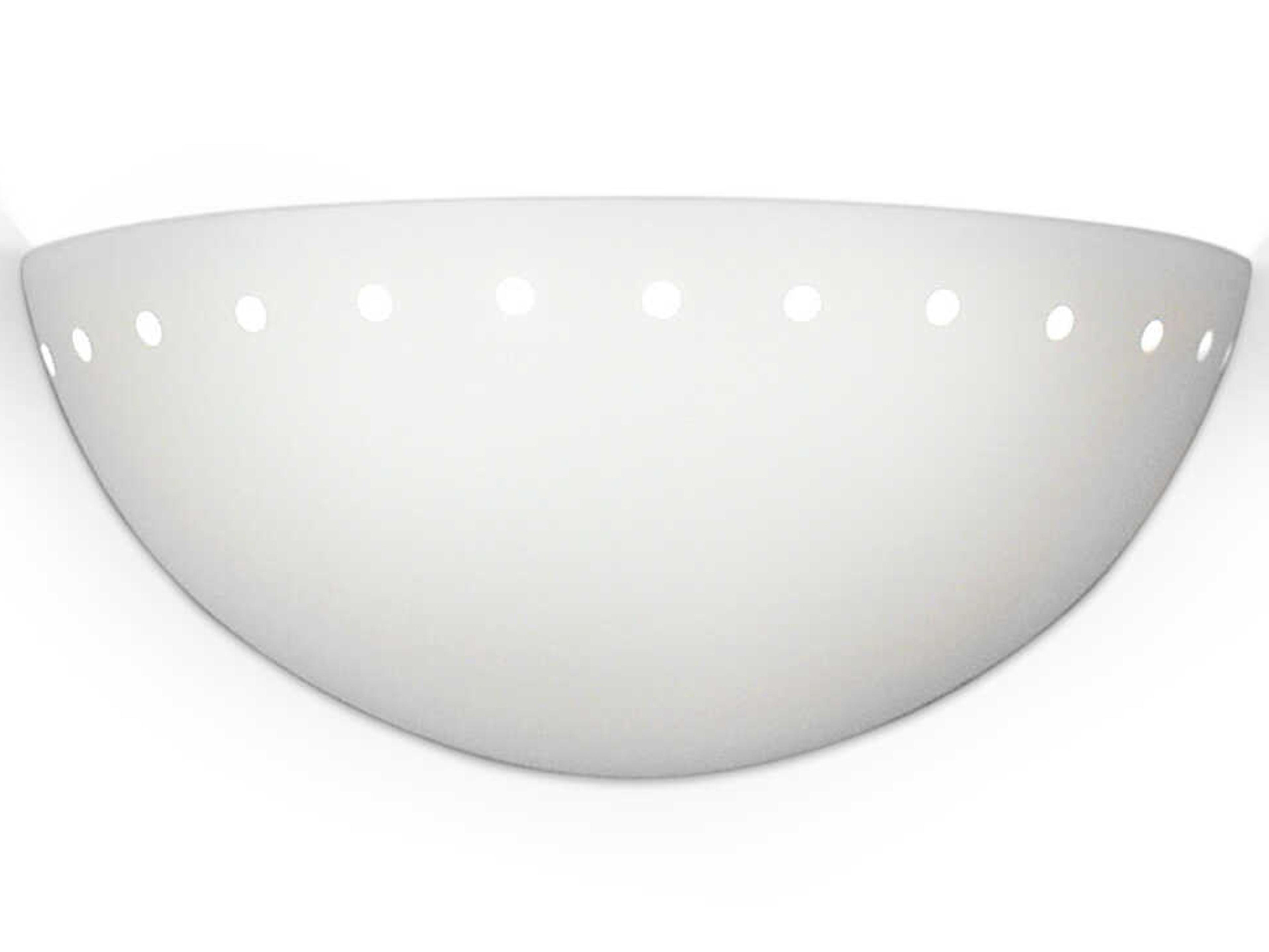 Gran Cyprus 1-Light White ADA Wall Sconce