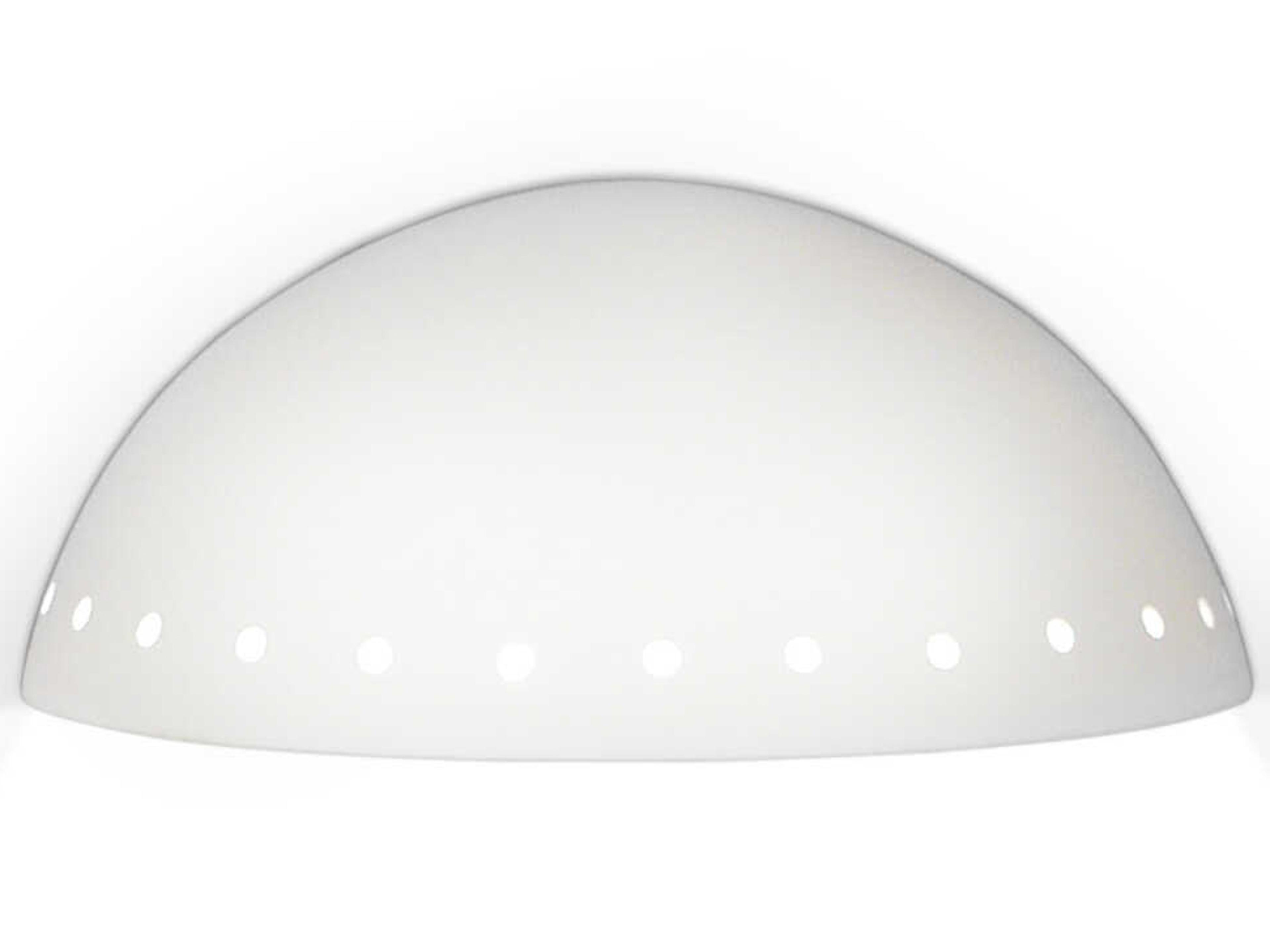 Gran Cyprus 2-Light White Wall Sconce