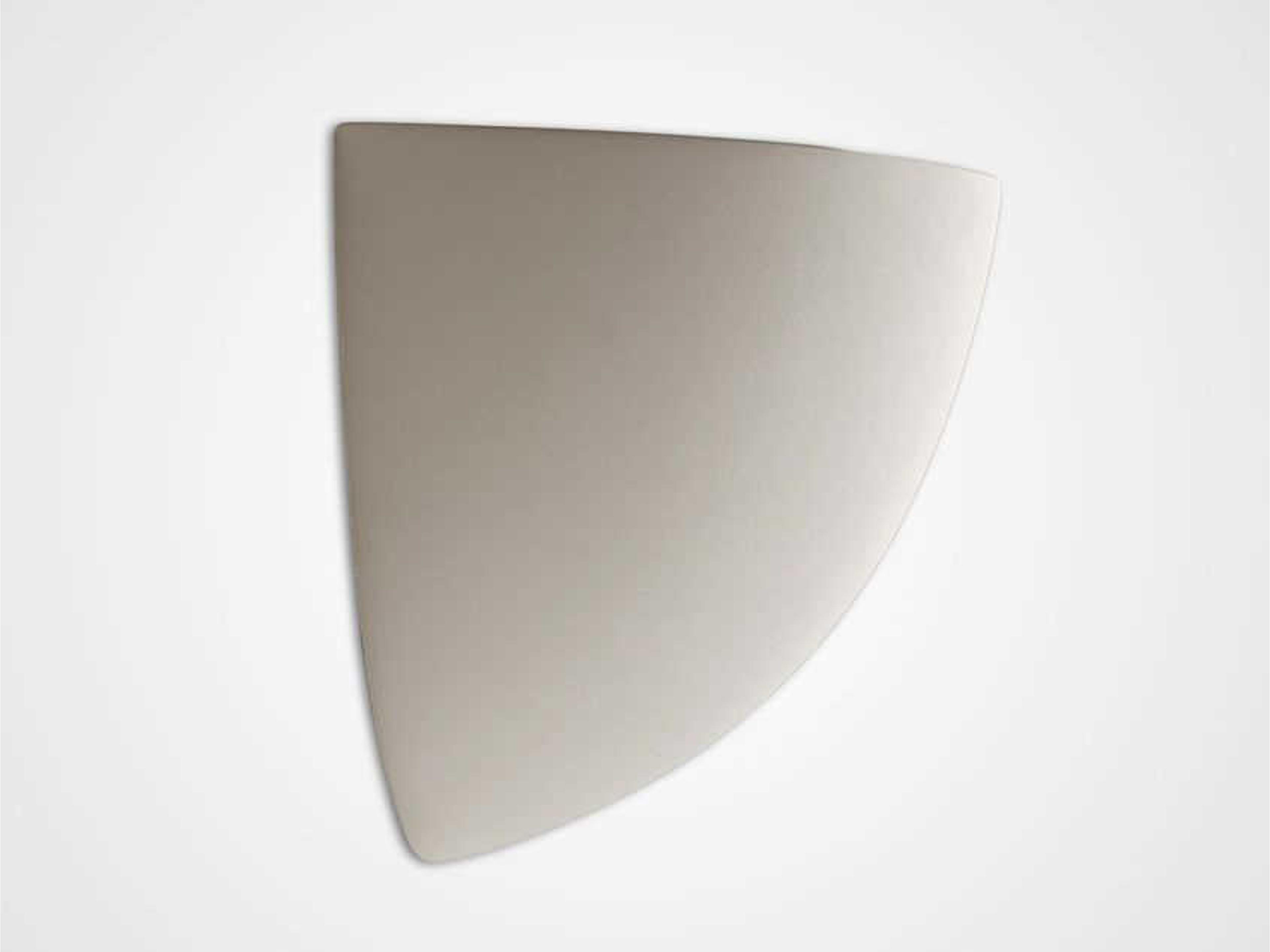 A19 Gran Malta 1-Light White Wall Sconce