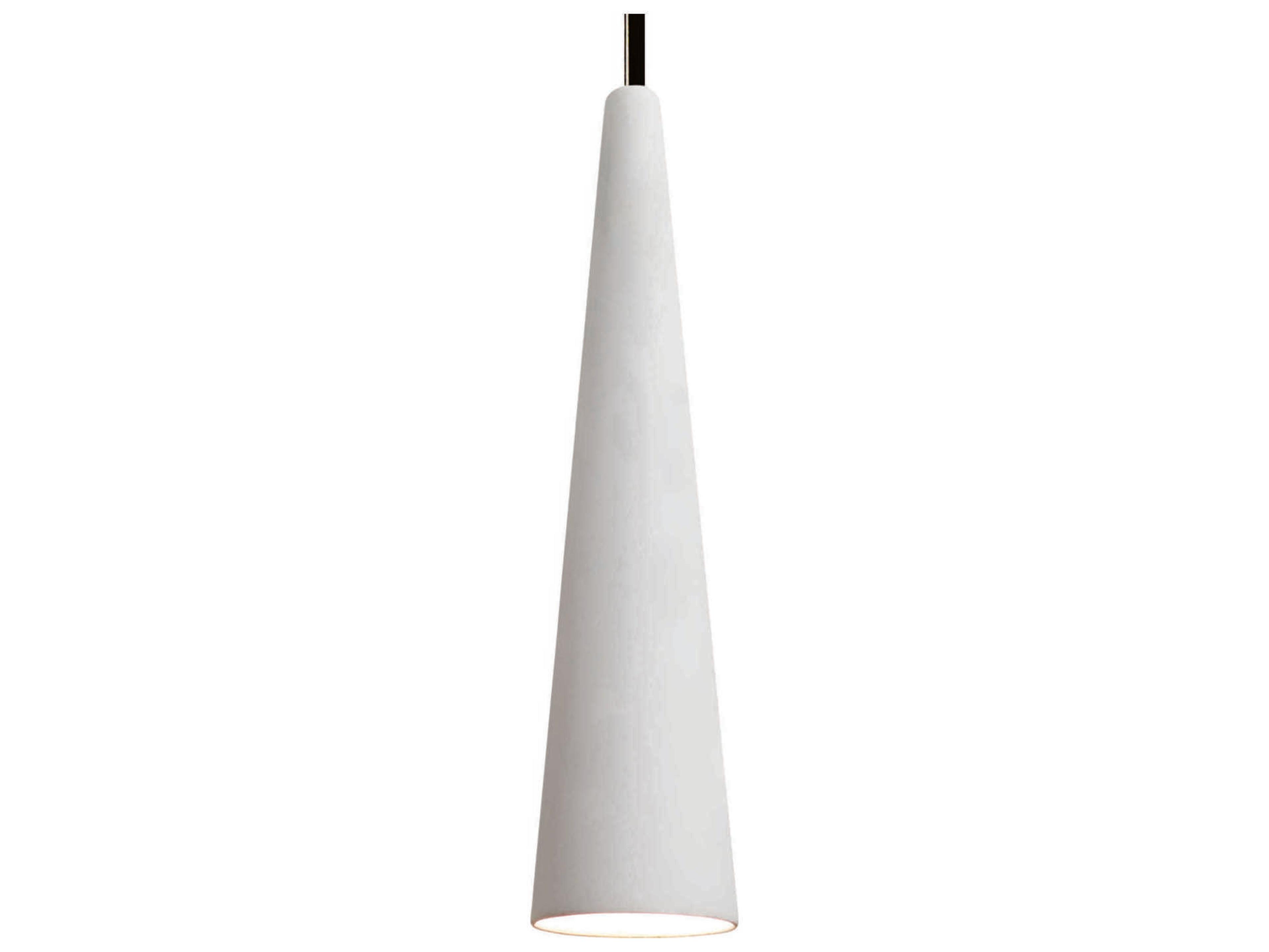 Iconic 1-Light White LED Mini Pendant