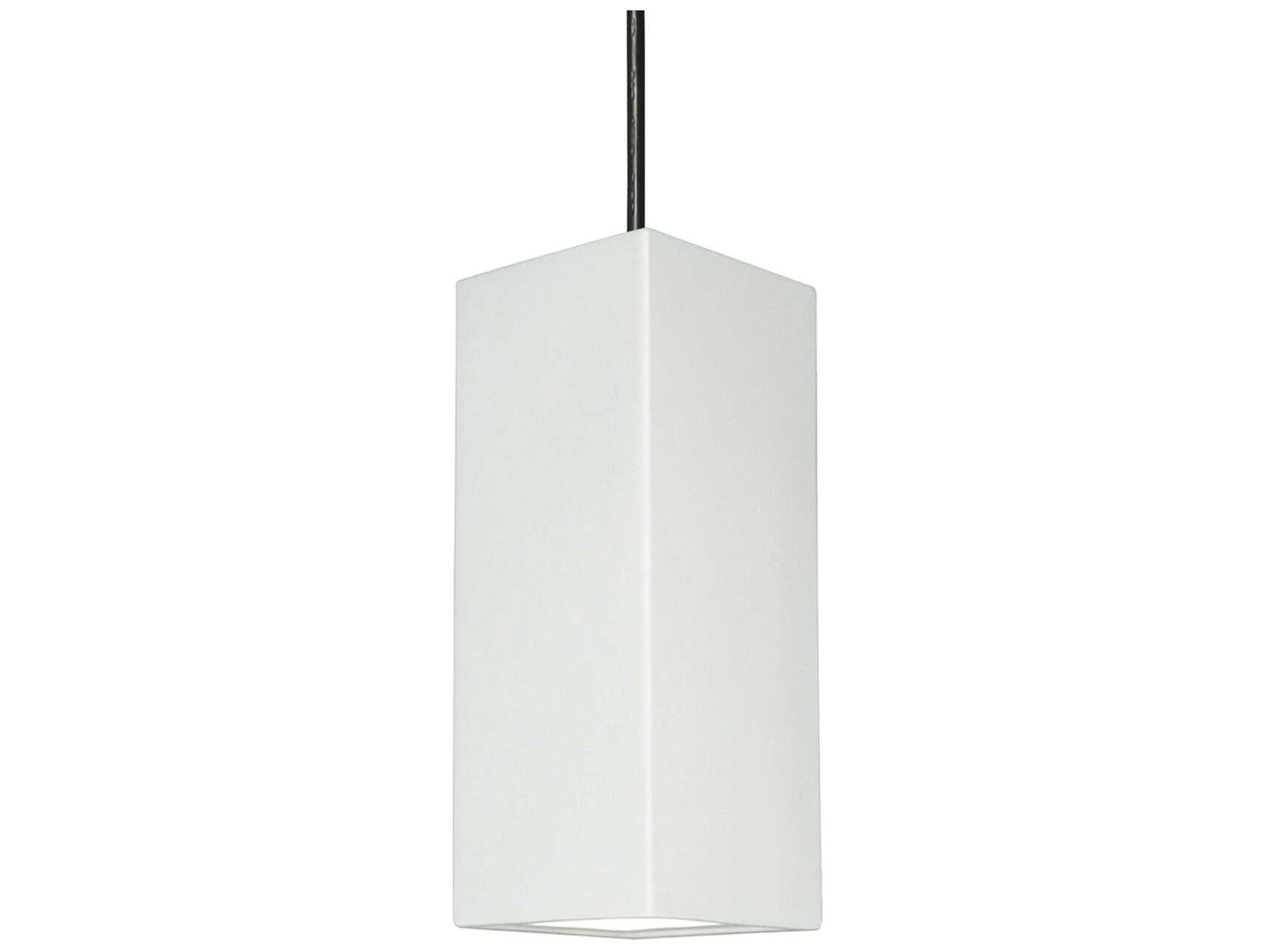 A19 Timor 1-Light White Mini Pendant