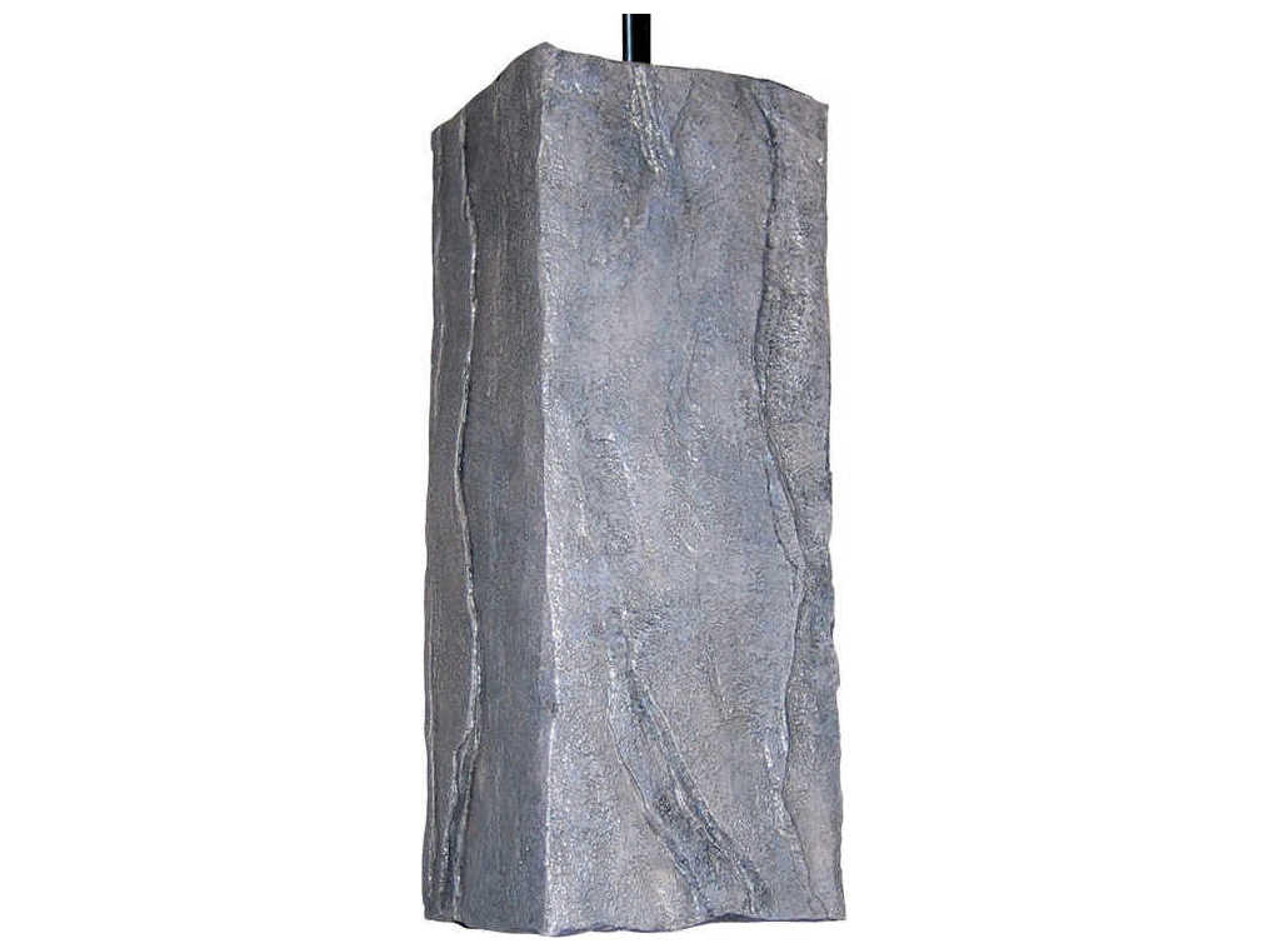 Stone 1-Light Grey Mini Pendant