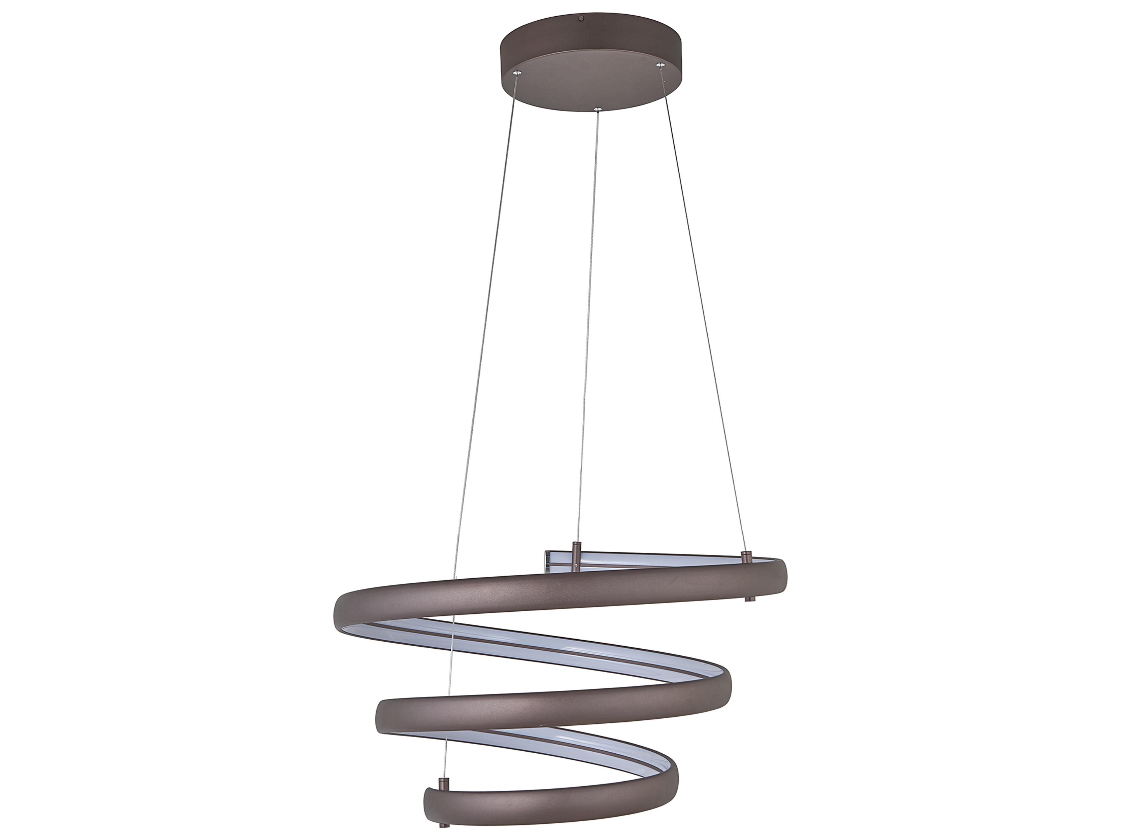 Abra Sling 1-Light Bronze Pendant