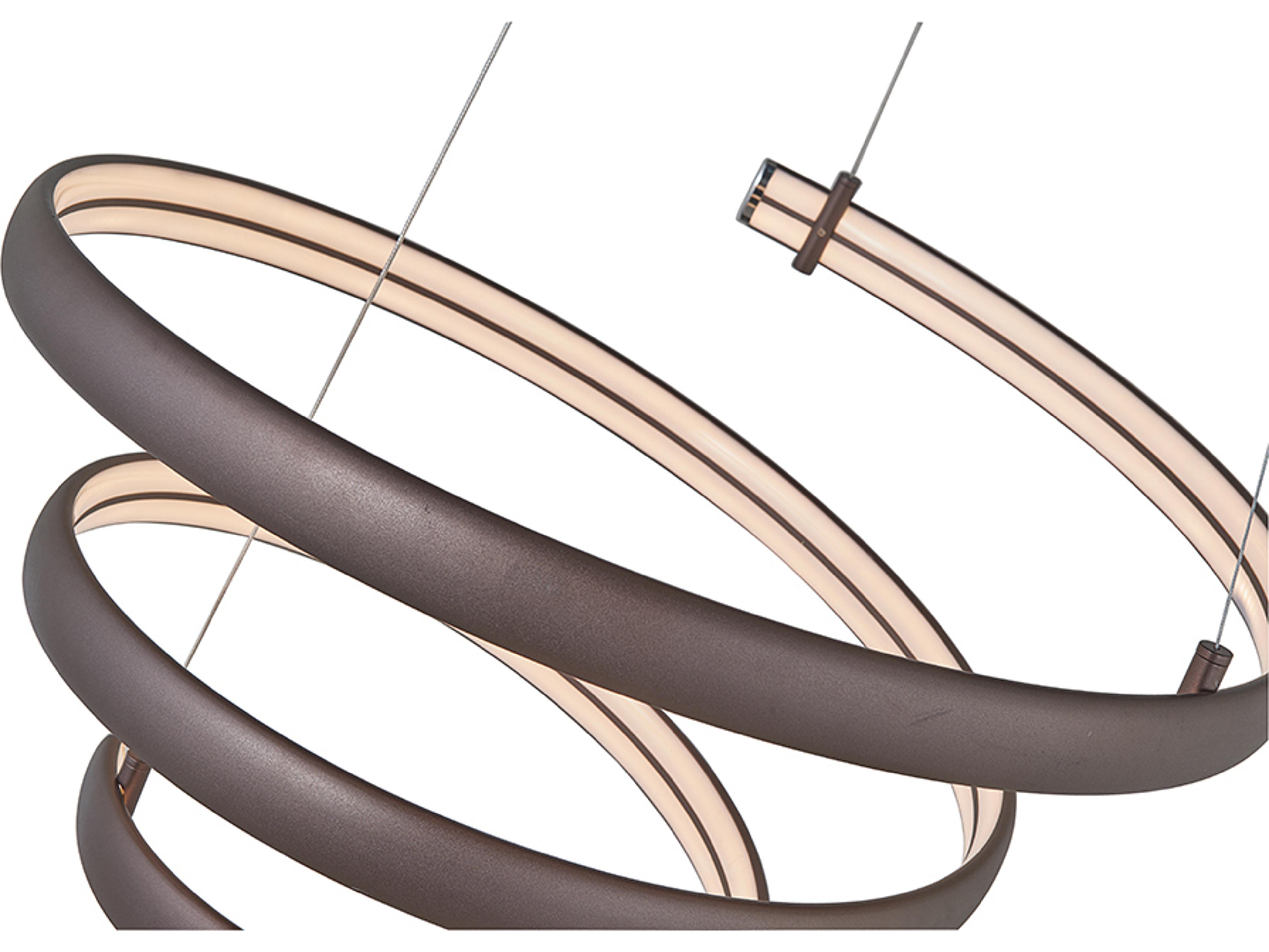 Abra Sling 1-Light Bronze Pendant