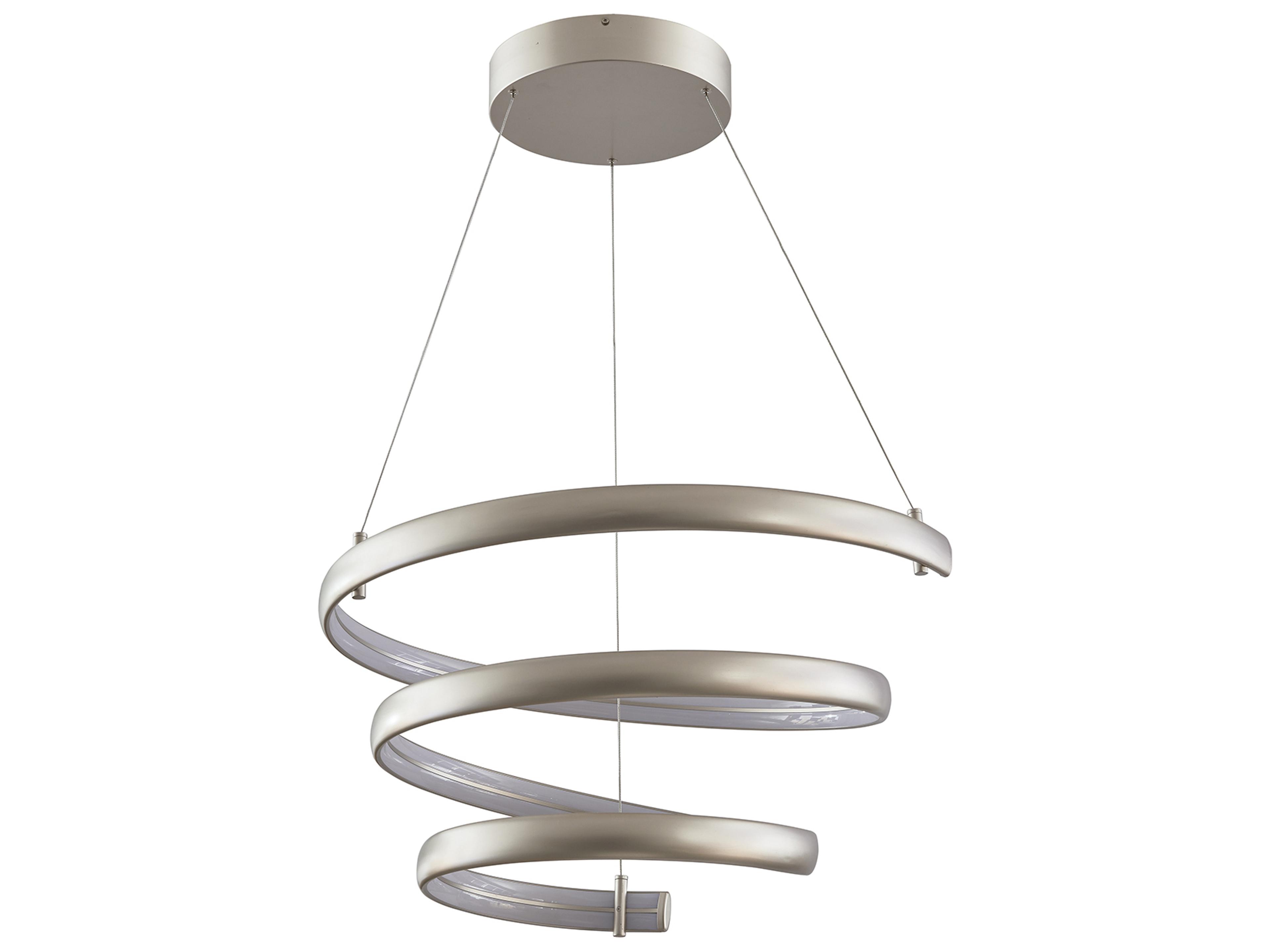 Abra Sling 1-Light Titanium Silver Pendant